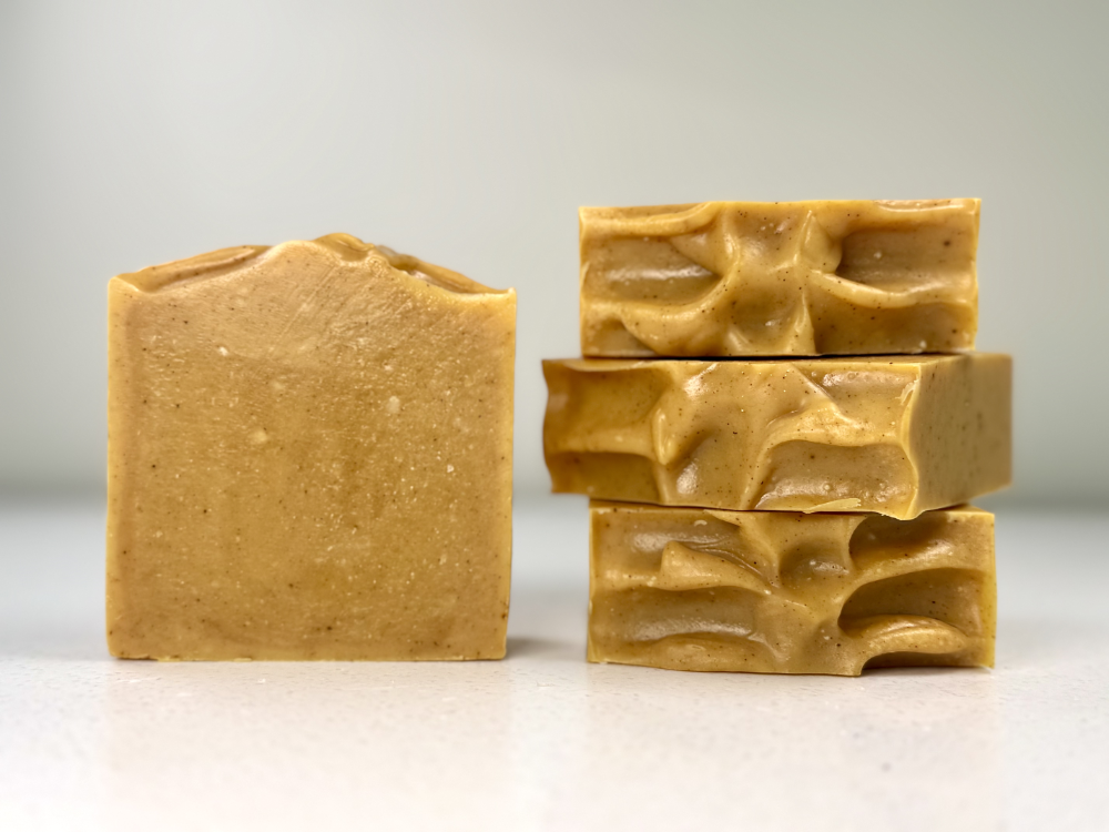 Turmeric Soap with Lemongrass, Clary Sage and Patchouli Essential Oils