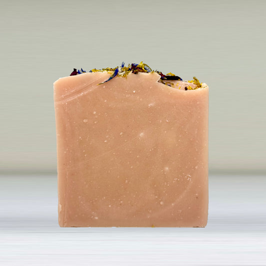 French Pink Clay Soap with Lavender, May Chang and Clary Sage Essential Oils