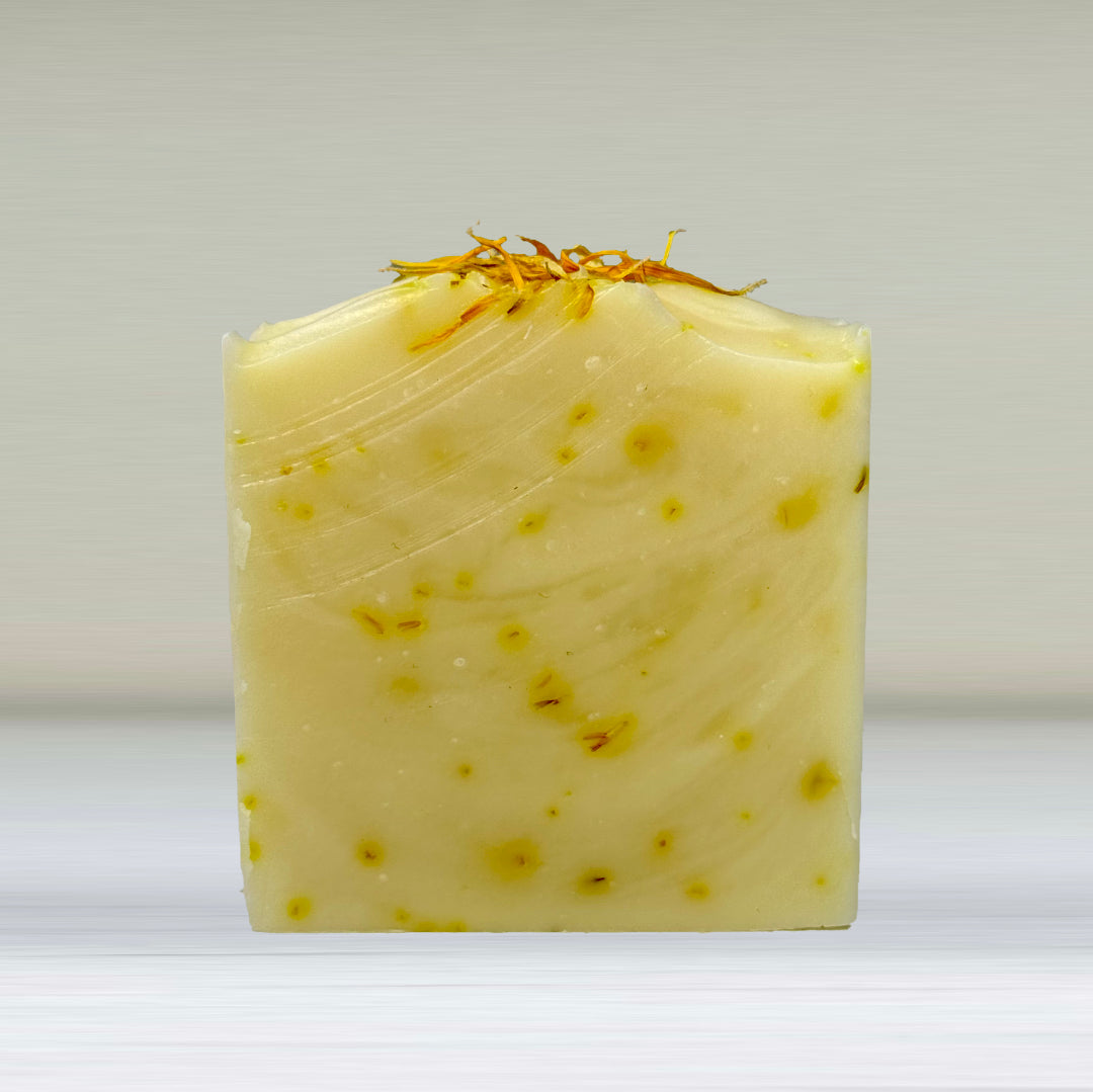 Calendula Soap with May Chang, Pink Grapefruit and Cedarwood Essential Oils