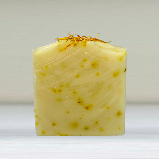 Calendula Soap with May Chang, Pink Grapefruit and Cedarwood Essential Oils