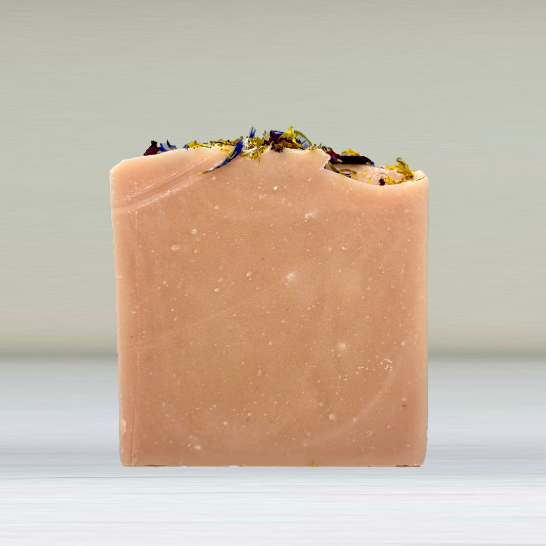 French Pink Clay Soap with Lavender, May Chang and Clary Sage Essential Oils