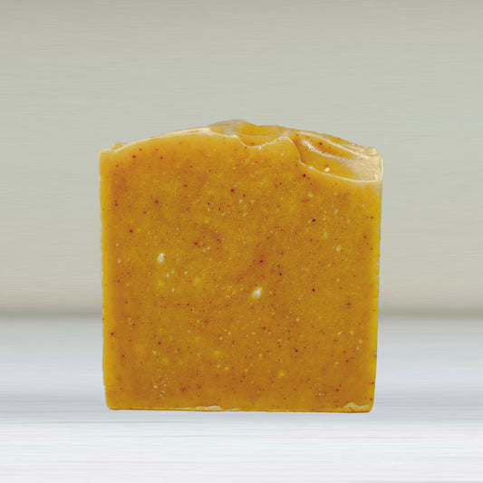 Turmeric Soap with Lemongrass, Clary Sage and Patchouli Essential Oils